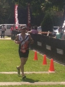 Toughman Half, 2013- finish line