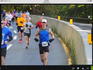 Westchester Half Marathon - Easy to smile near the start