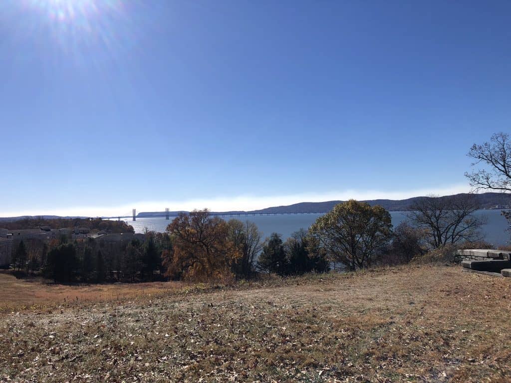 The view from the Starting Line in the Pocantico Hills (aka the Rockefeller Preserve) 